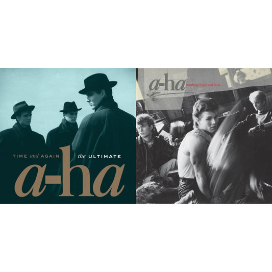A-Ha - Hunting High & Low (Orange LP Vinyl) (Rocktober) & Time & Again: The Ultimate A-Ha