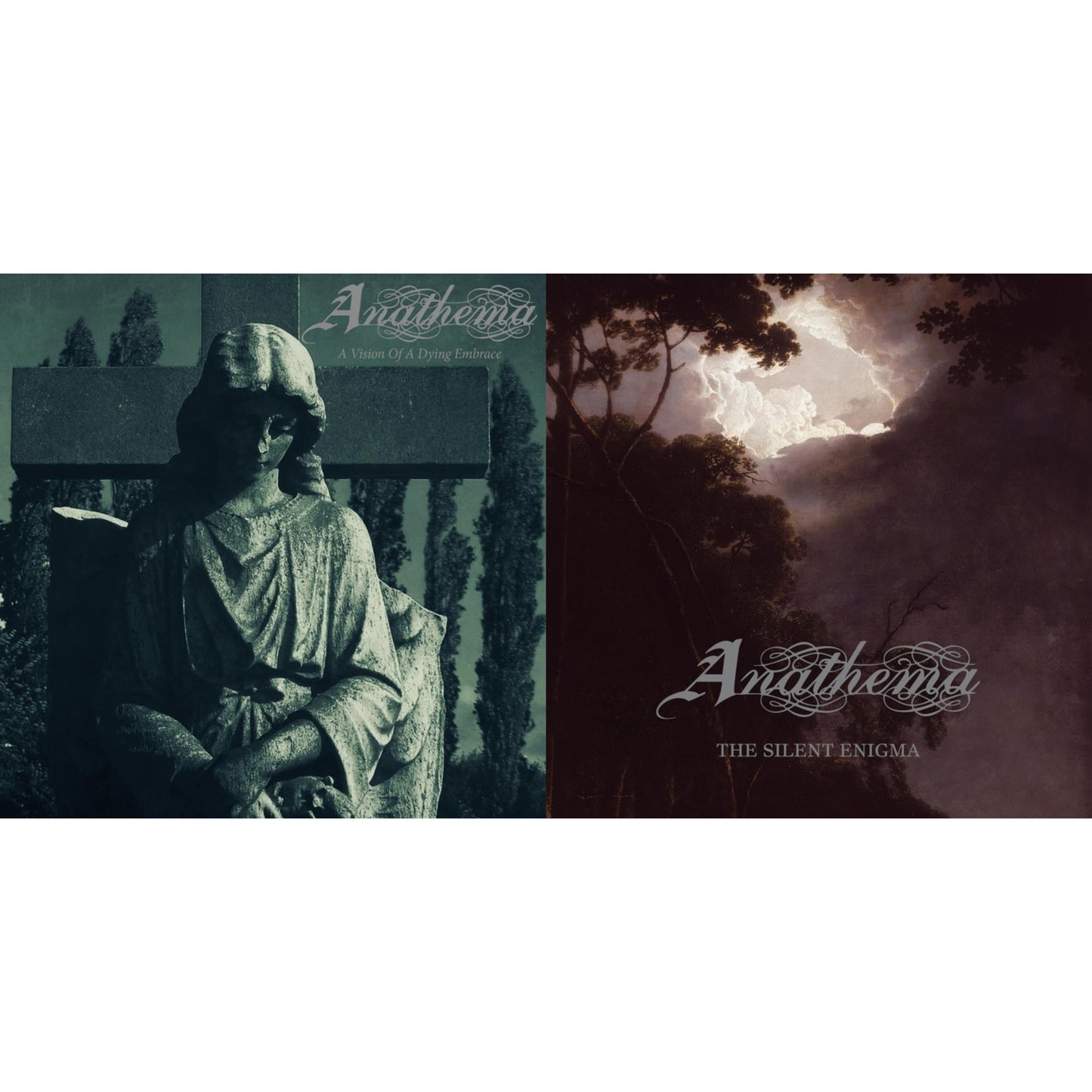 Anathema - Vision Of A Dying Embrace & Silent Enigma - LP Vinyl Bundle