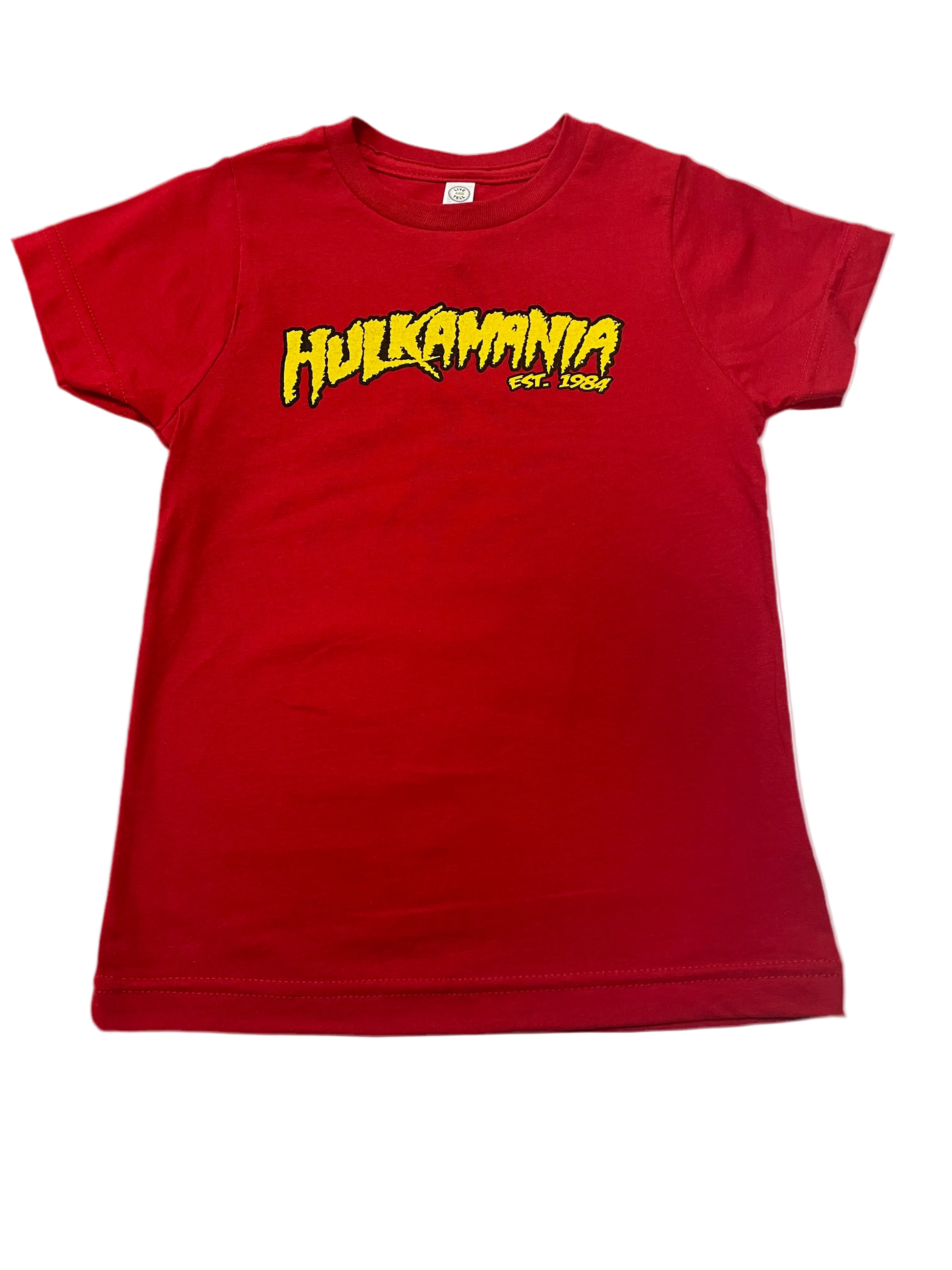 Red Hulkamania Youth T-Shirt