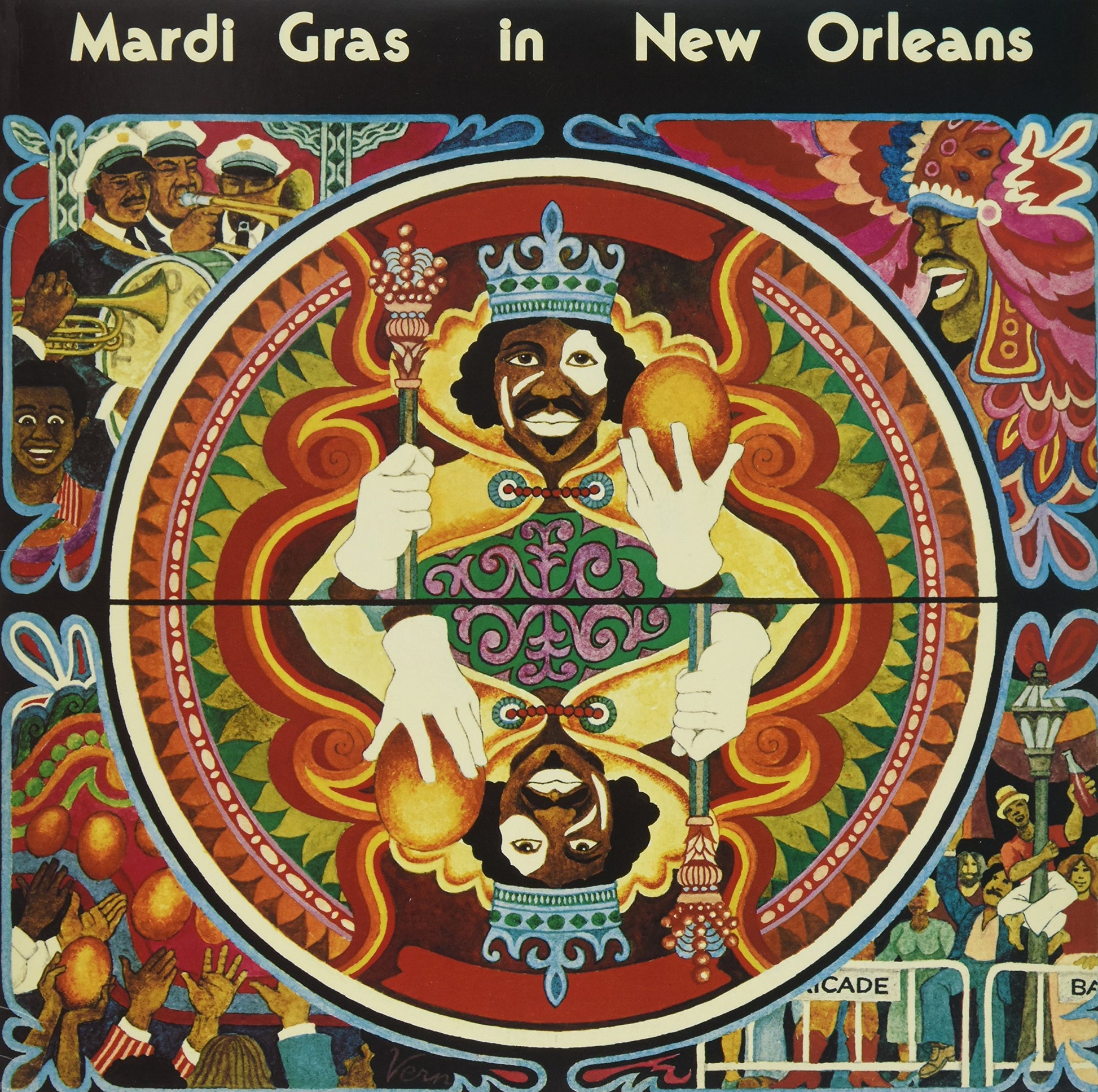 Mardi Gras In New Orleans - Mardi Gras In New Orleans / Various [LP] Vinyl Record Album Cover