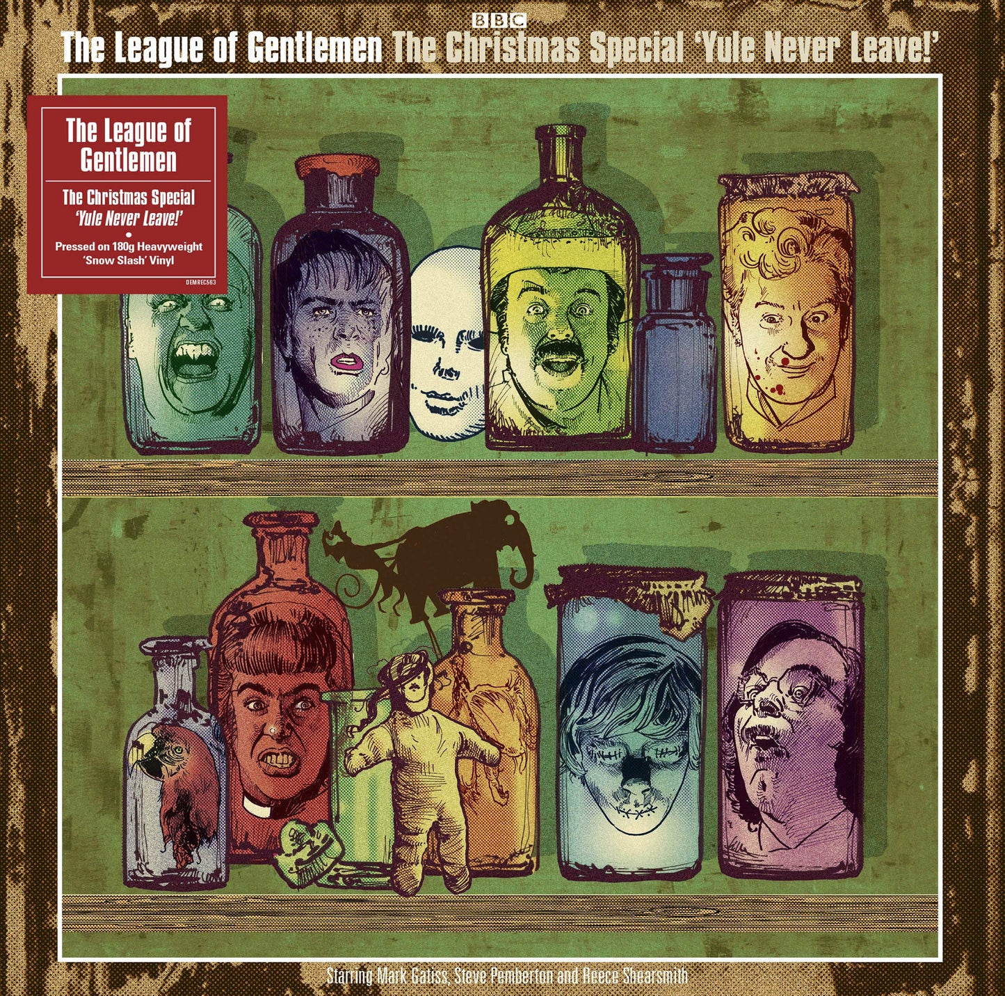 League Of Gentlemen - League Of Gentlemen: Christmas Special [180-Gram 'Snow Slash' ColoredVinyl] Vinyl Record Album Cover