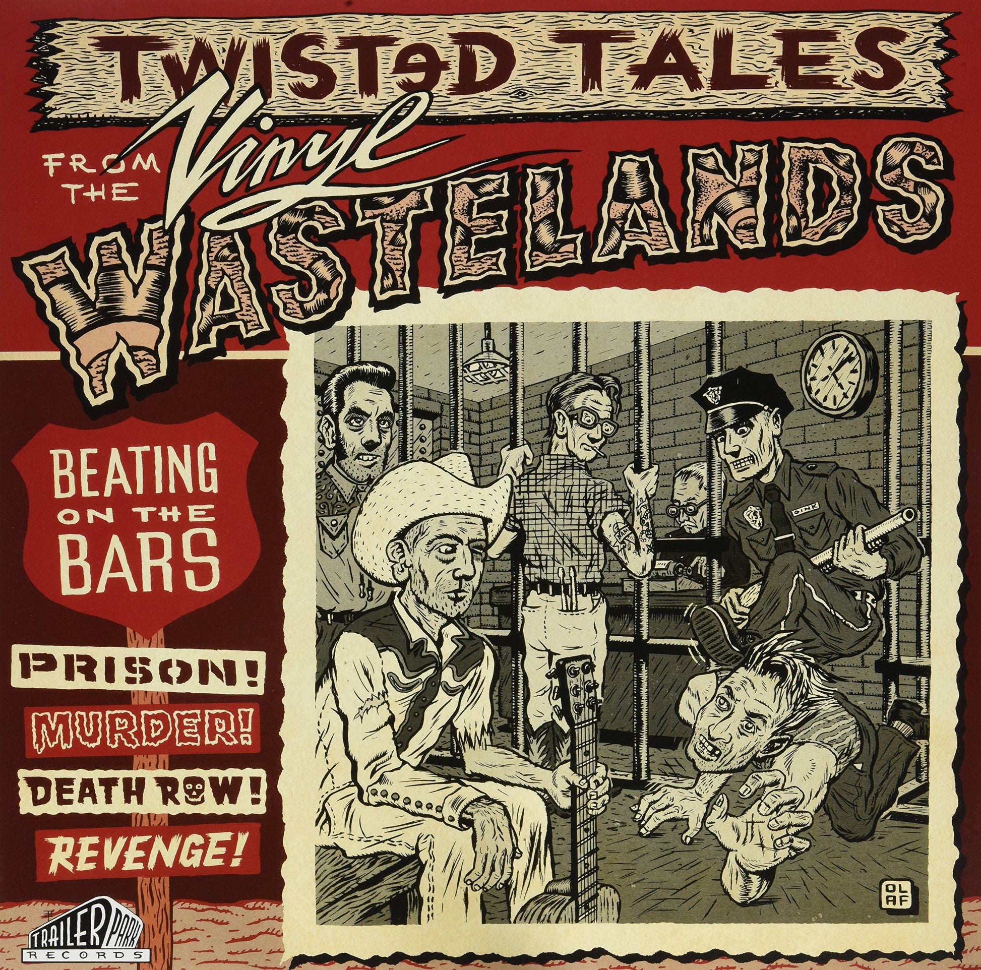 Beating The Bars Twisted Tales From Vinyl / Var - Beating The Bars: Twisted Tales From Vinyl / Var [LP] Vinyl Record Album Cover