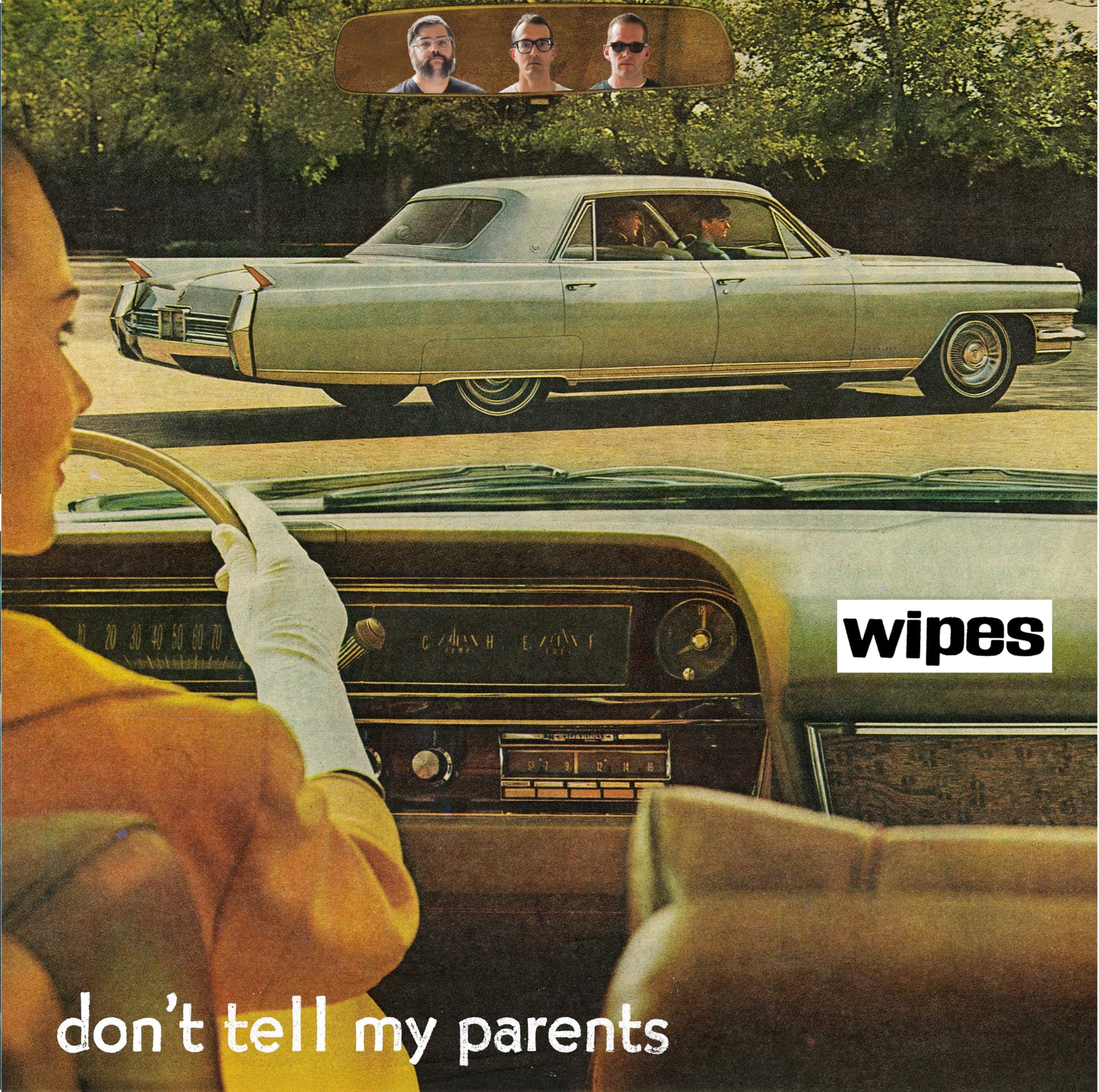Wipes - Don't Tell My Parents [LP] Vinyl Record Album Cover