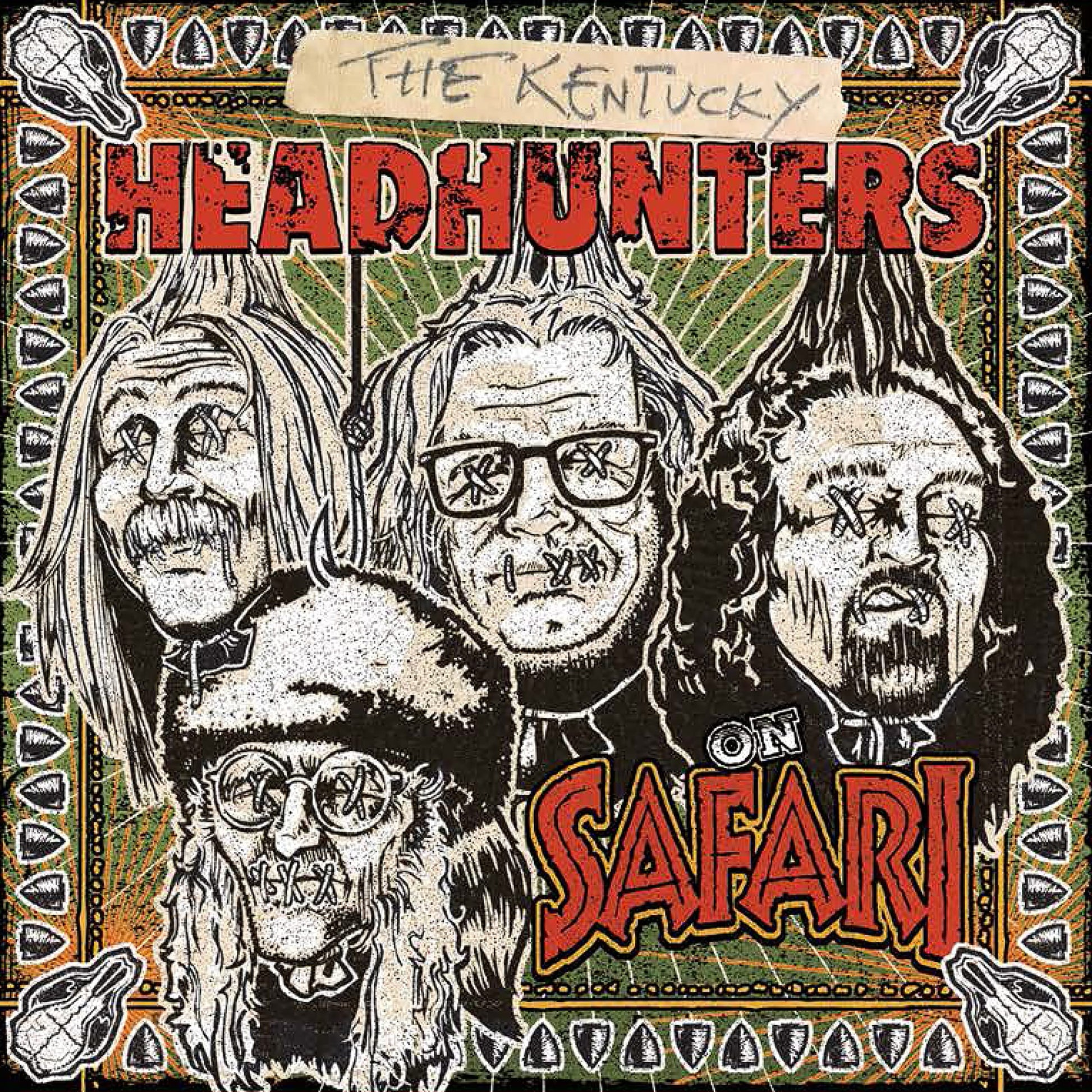 Kentucky Headhunters - On Safari [LP] Vinyl Record Album Cover