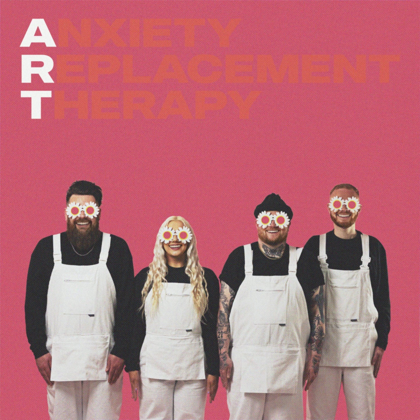 Lottery Winners - Anxiety Replacement Therapy - Black Vinyl [LP] Vinyl Record Album Cover