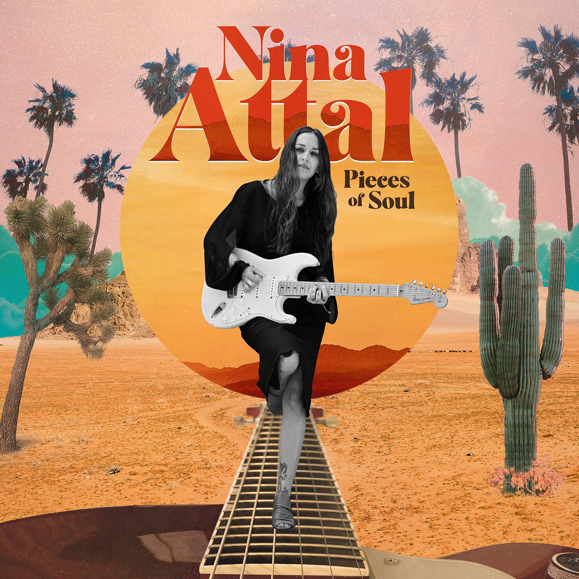 Nina Attal - Pieces Of Soul [Colored Vinyl] (Pnk) (Red) (Ylw) (Aus) Vinyl Record Album Cover