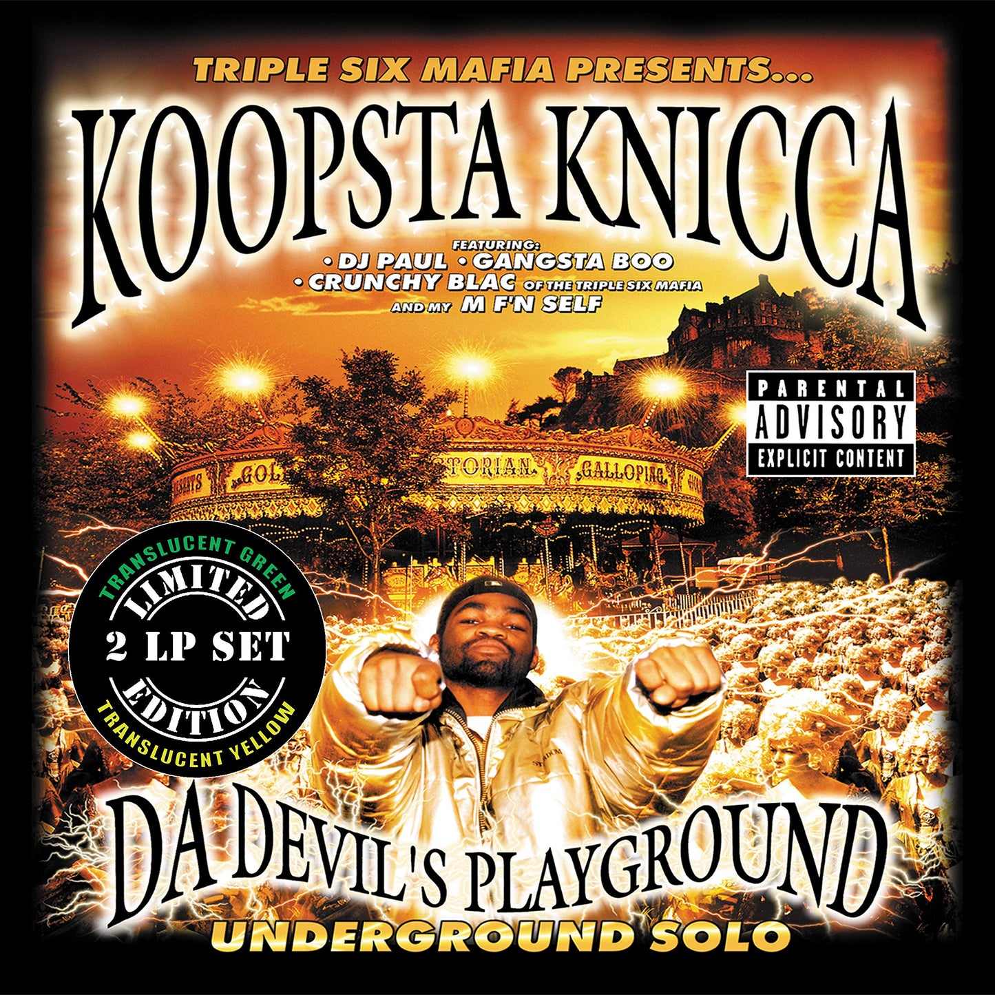 Koopsta Knicca - Da Devil's Playground [LP] Vinyl Record Album Cover