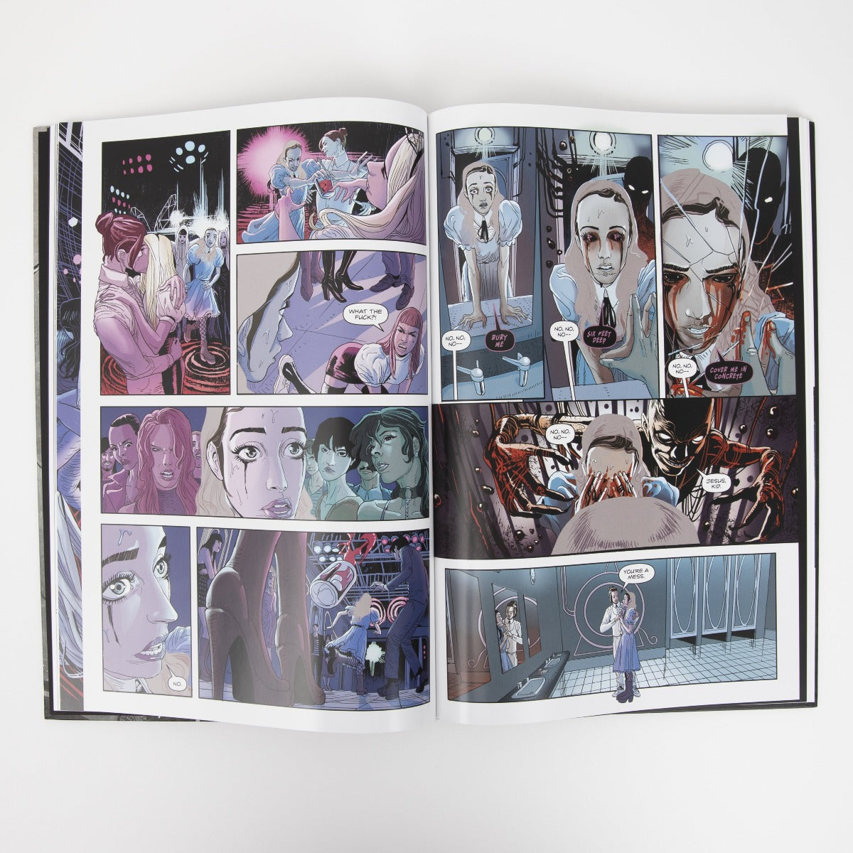 Poppy Poppy's Inferno Hardcover BLUE Variant Book