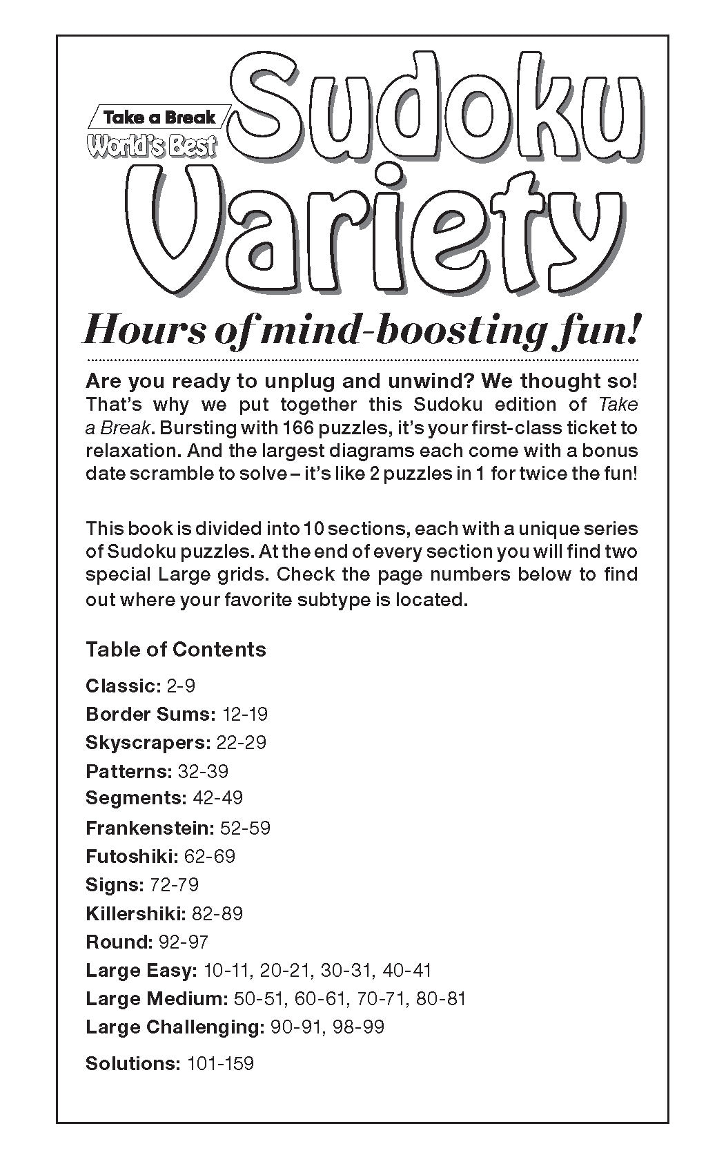 World's Best Sudoku Vo. 4 / Issue 35 - Over 140 Puzzles, Brain Boosting Challenges, Sharpen Your Mind, Relax, Unwind, Unplug & Solve!