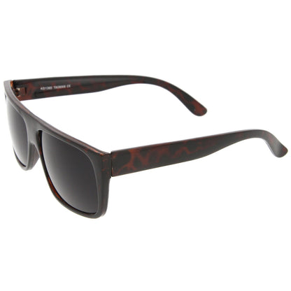 Mens Retro Super Flat Top Aviator Square Sunglasses 8685