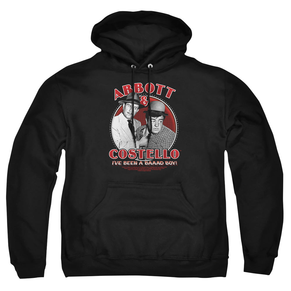 Abbott & Costello Bad Boy Mens Hoodie Black Officially Licensed