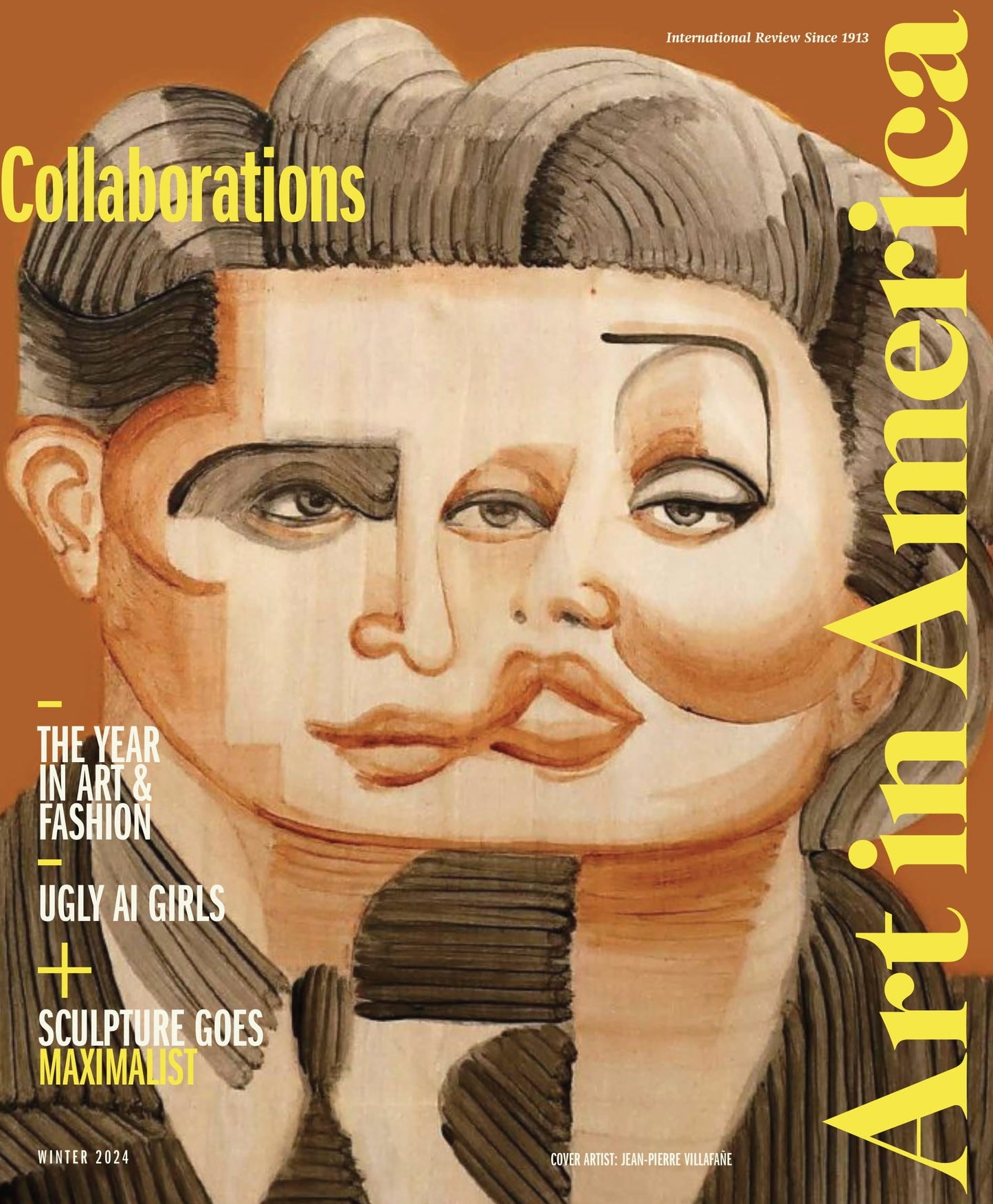 Art In America - Winter 2024: The Year In Art & Fashion, Ugly AI Girls, Digital Fabrication Tools, Training The Camera, Women’s History Museum, Frenetic Landscapes, Sculpture Goes Maximalist & More!