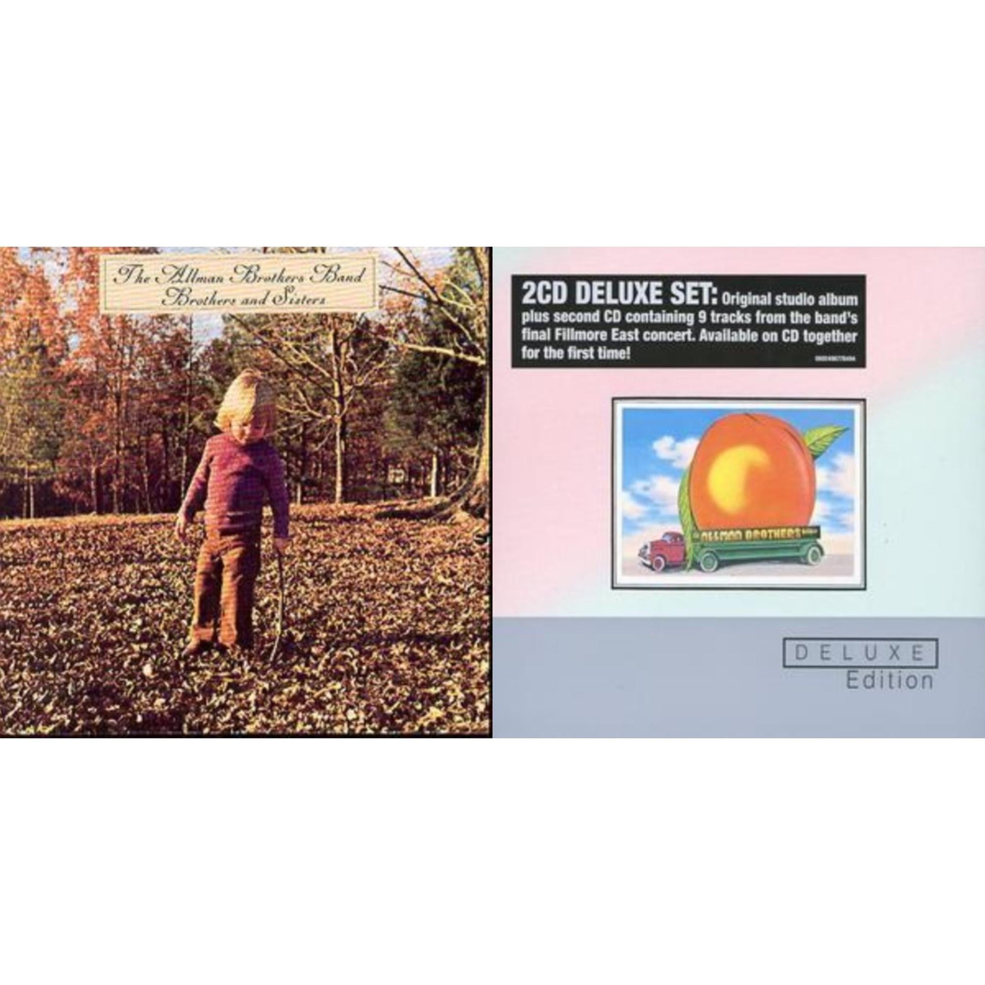 Allman Brothers Band - Eat A Peach (Deluxe) & Brothers & Sisters - CD Bundle