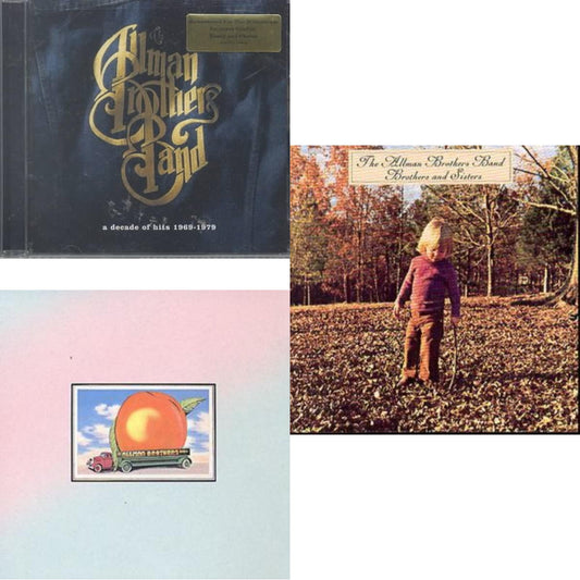 Allman Brothers Band - Decade Of Hits 1969 - 1979 & Eat A Peach & Brothers & Sisters - CD Bundle
