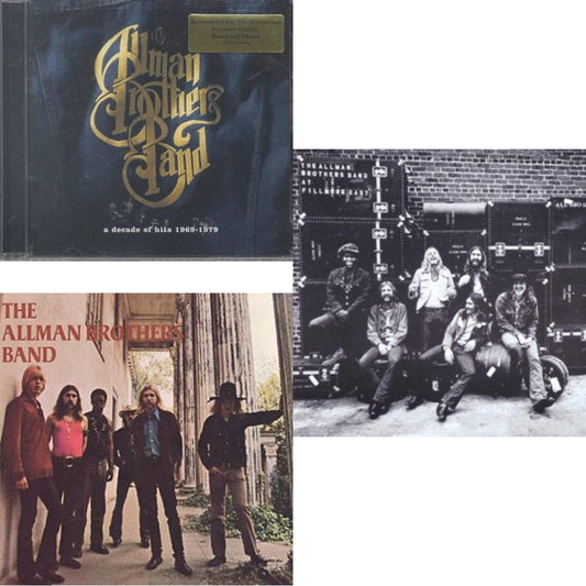 Allman Brothers Band - Decade Of Hits 1969 - 1979 & Allman Brothers Band & Live At Fillmore East - CD Bundle