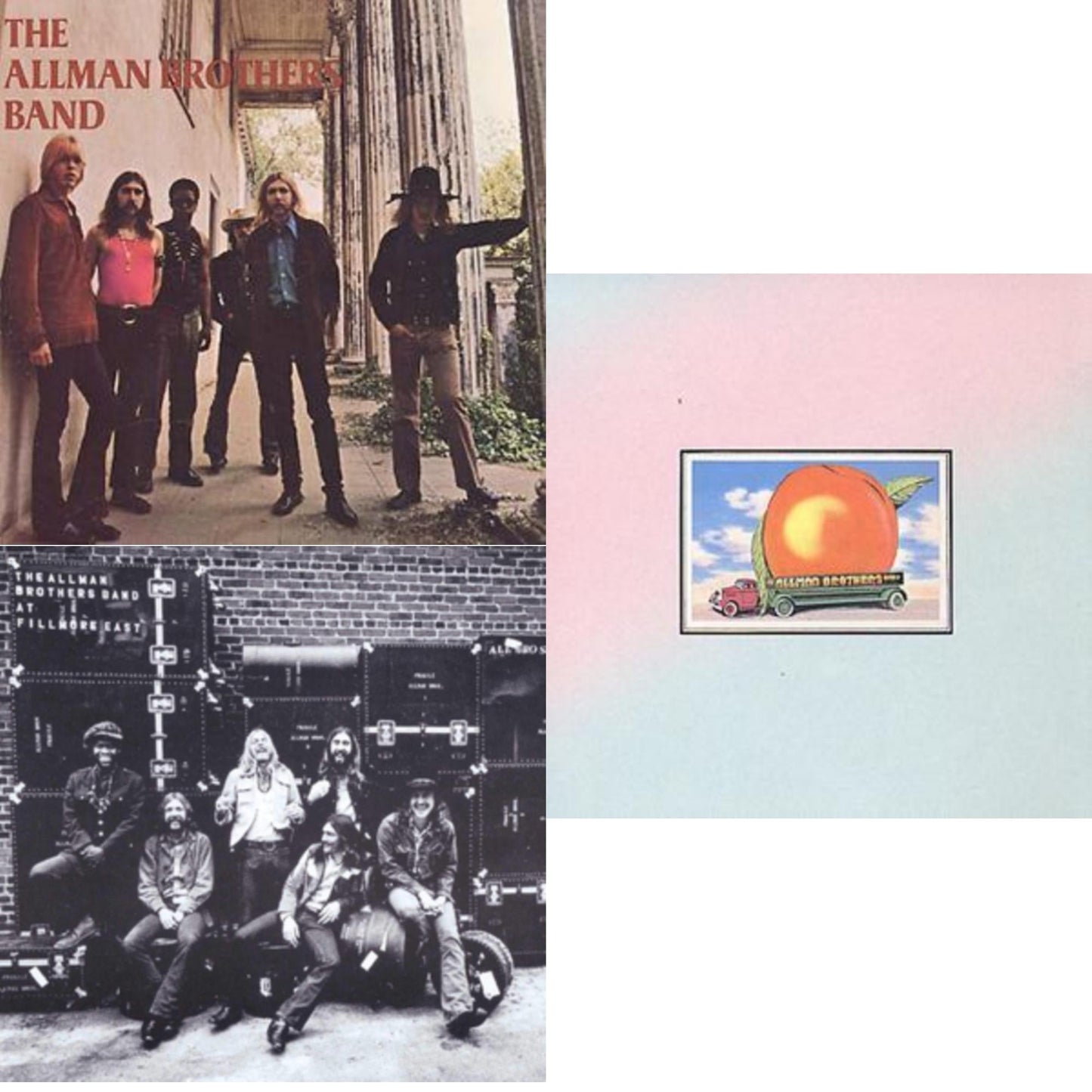 Allman Brothers Band - Allman Brothers Band & Live At Fillmore East & Eat A Peach - CD Bundle