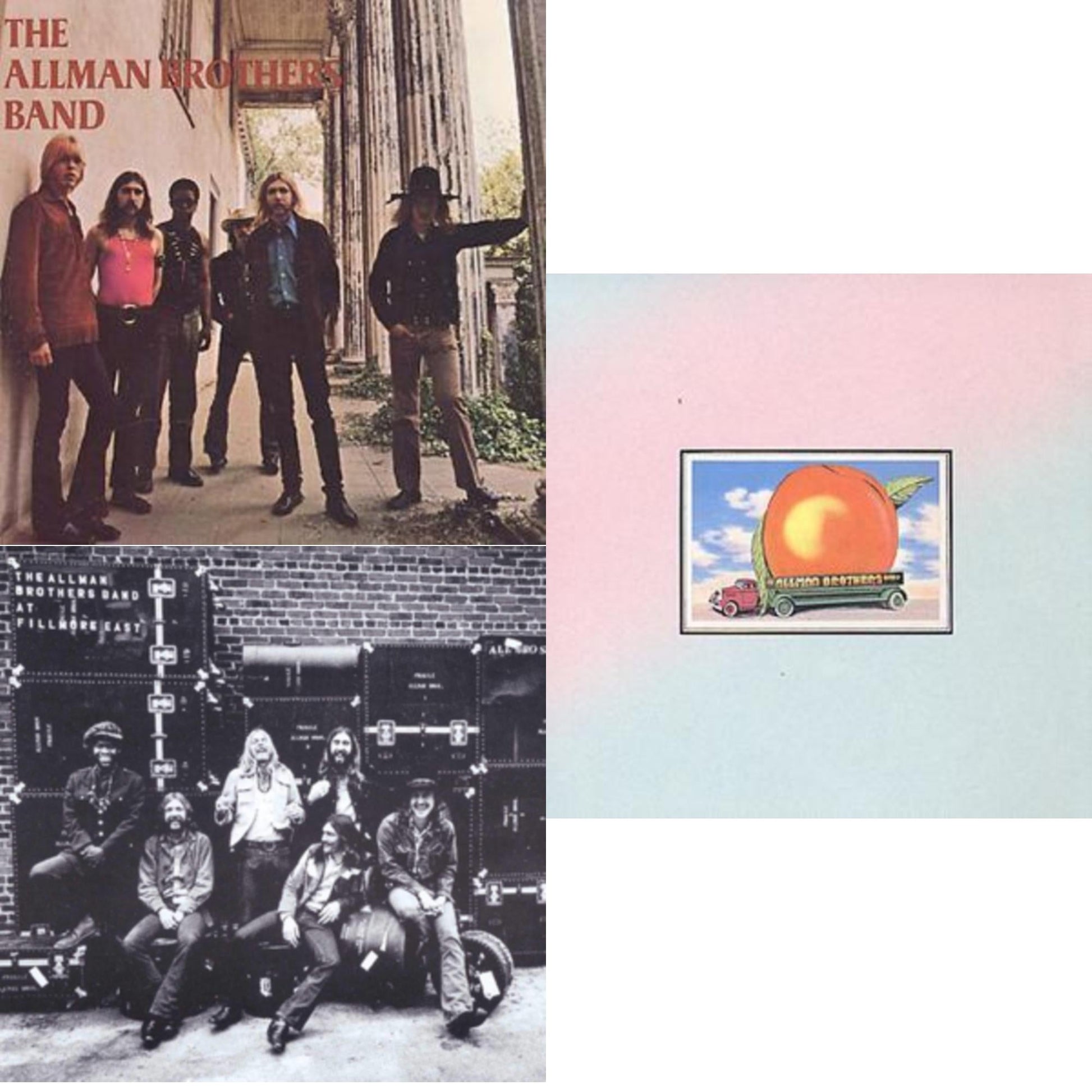 Allman Brothers Band - Allman Brothers Band & Live At Fillmore East & Eat A Peach - CD Bundle