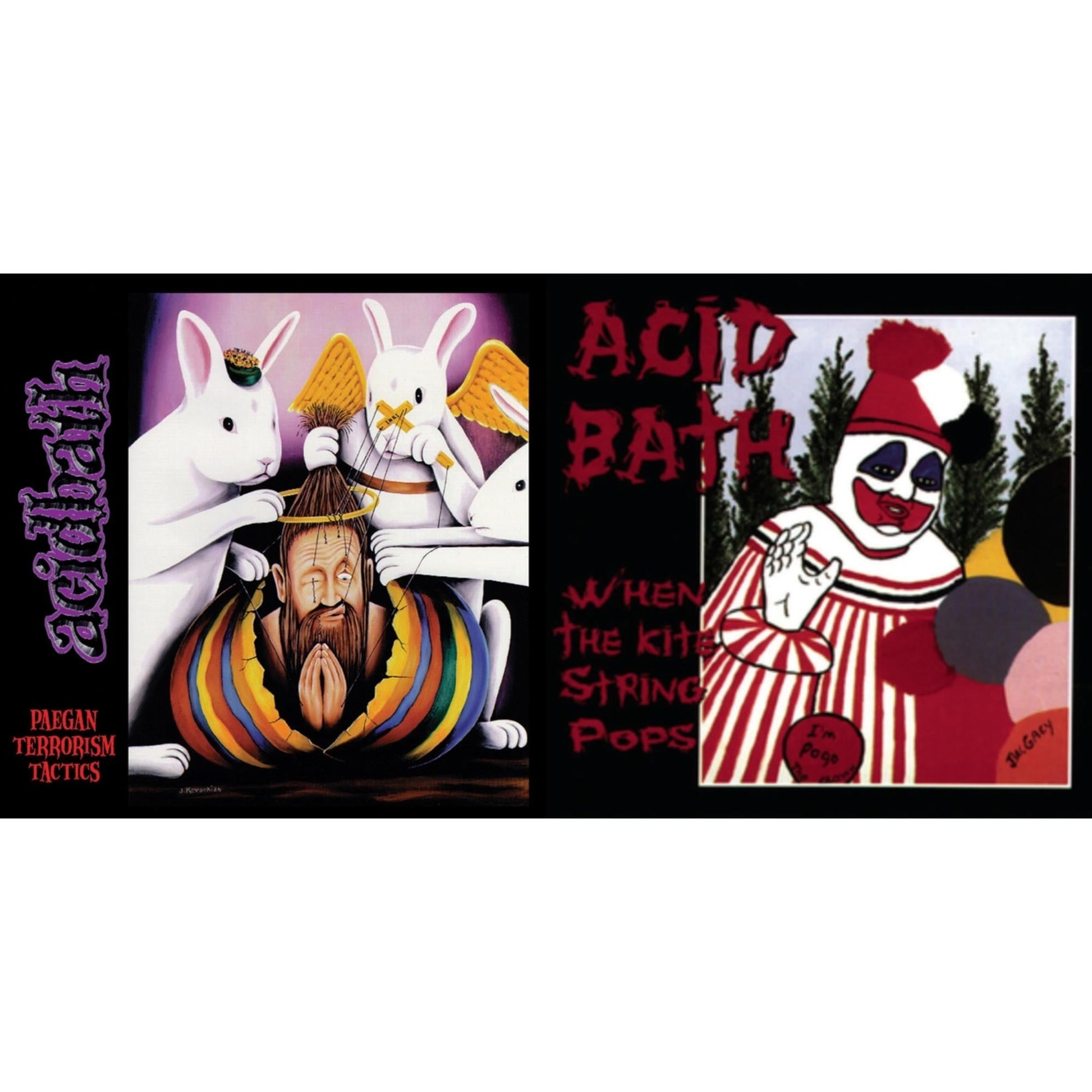 Acid Bath - When The Kite String Pops & Paegan Terrorism Tactics - CD Bundle