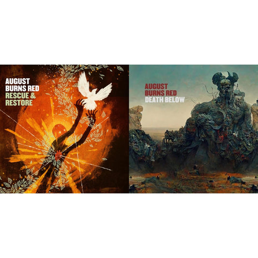 August Burns Red - Death Below (Sun Wave LP Vinyl) & Rescue & Restore