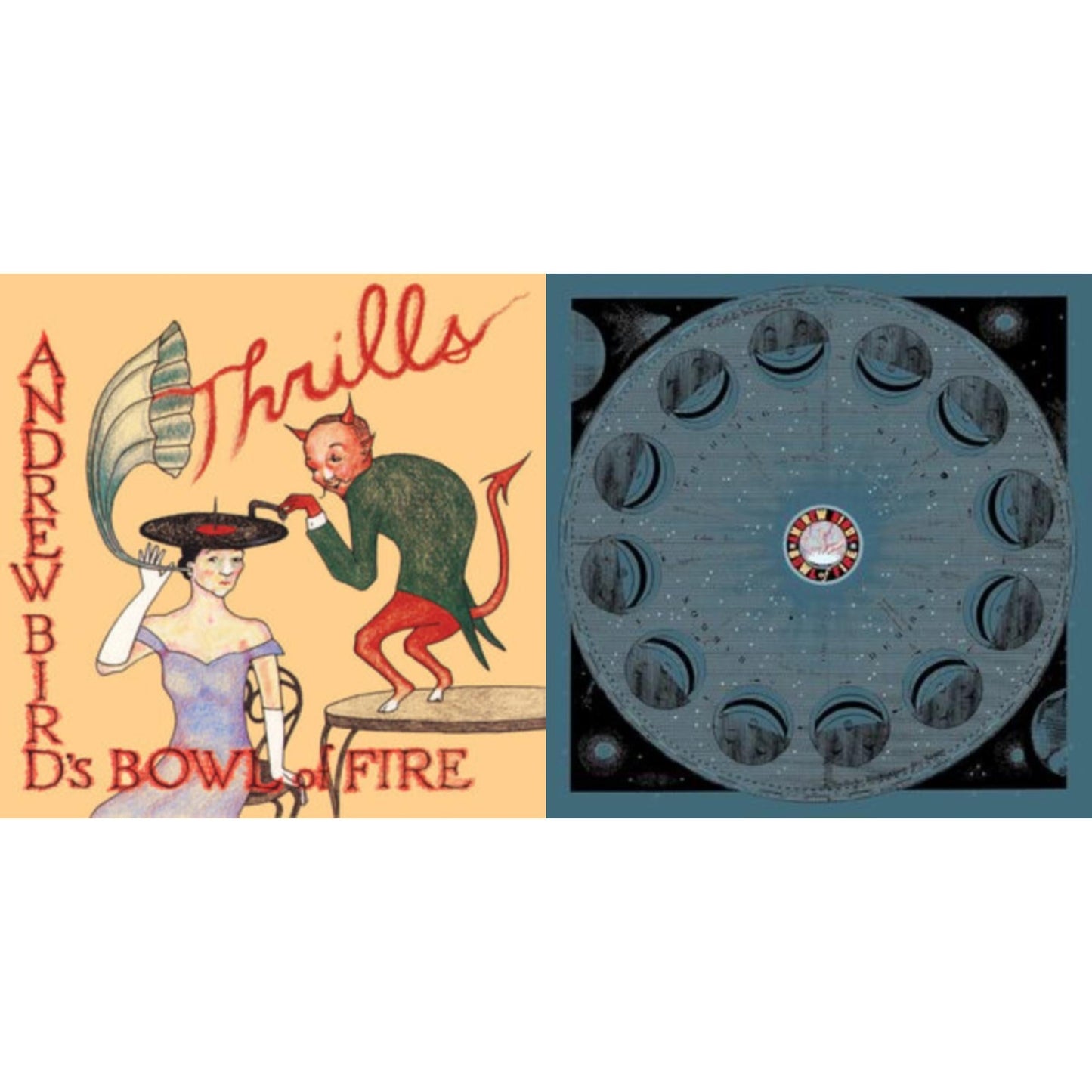 Andrew Bird's Bowl Of Fire - Oh! The Grandeur (2LP) & Thrills (Red Vinyl/2LP)
