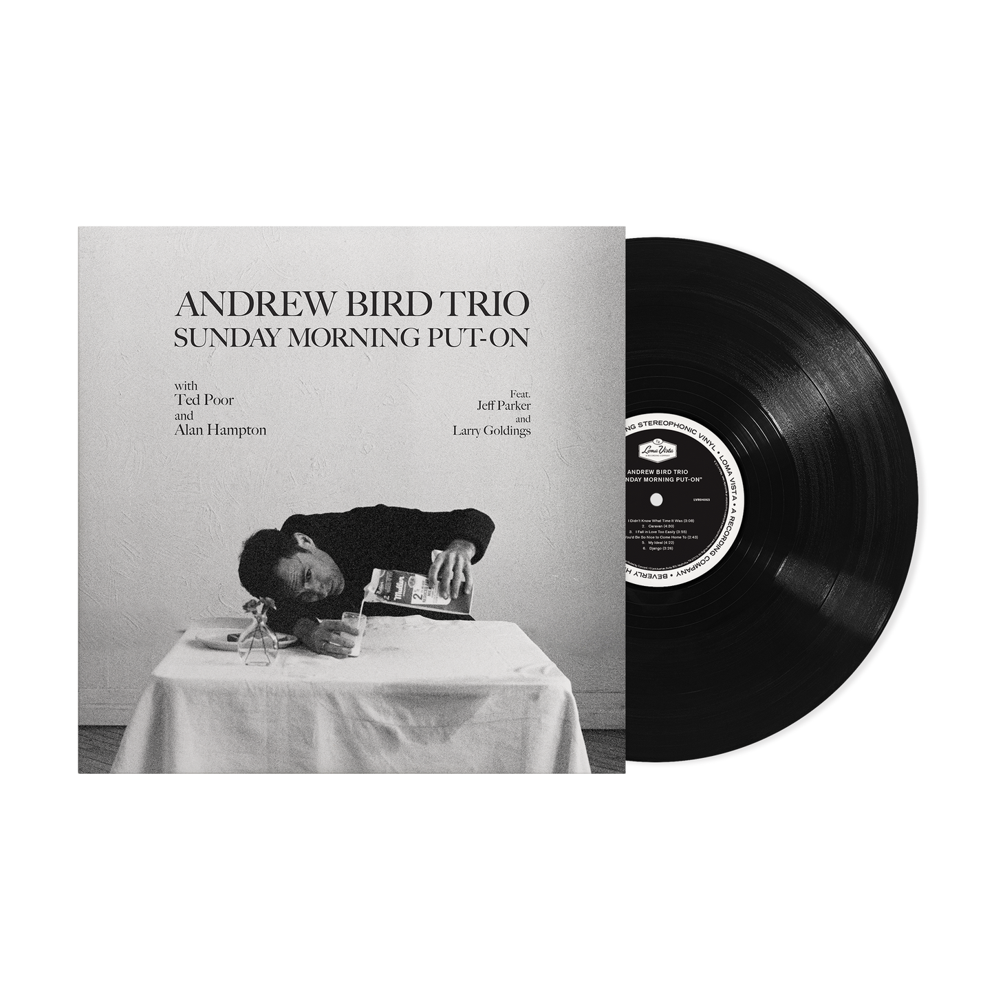 Andrew Bird Trio Sunday Morning Put-On Black Vinyl Record