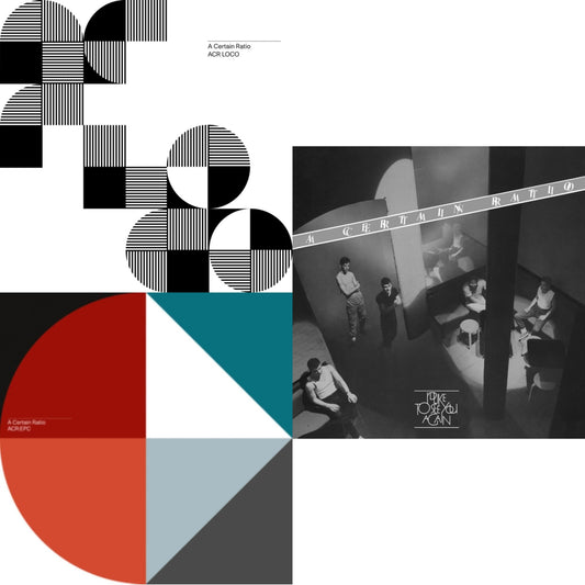 A Certain Ratio - Acr:Epc (Limited Edition/Cornflour Blue LP Vinyl) & I'd Like To See You Again (Limited Edition White LP Vinyl) & Acr Loco (Limited Edition Color LP Vinyl)