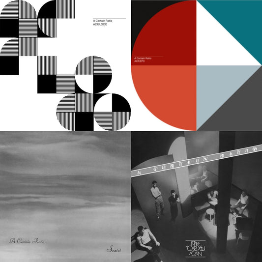 A Certain Ratio - Acr:Epc (Limited Edition/Cornflour Blue LP Vinyl) & I'd Like To See You Again (Limited Edition White LP Vinyl) & Sextet (Limited Edition White LP Vinyl) & Acr Loco (Limited Edition Color LP Vinyl)
