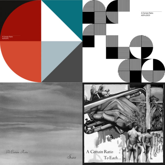 A Certain Ratio - Acr:Epc (Limited Edition/Cornflour Blue LP Vinyl) & Acr Loco (Limited Edition Color LP Vinyl) & Sextet (Limited Edition White LP Vinyl) & To Each... (Limited Edition White LP Vinyl)