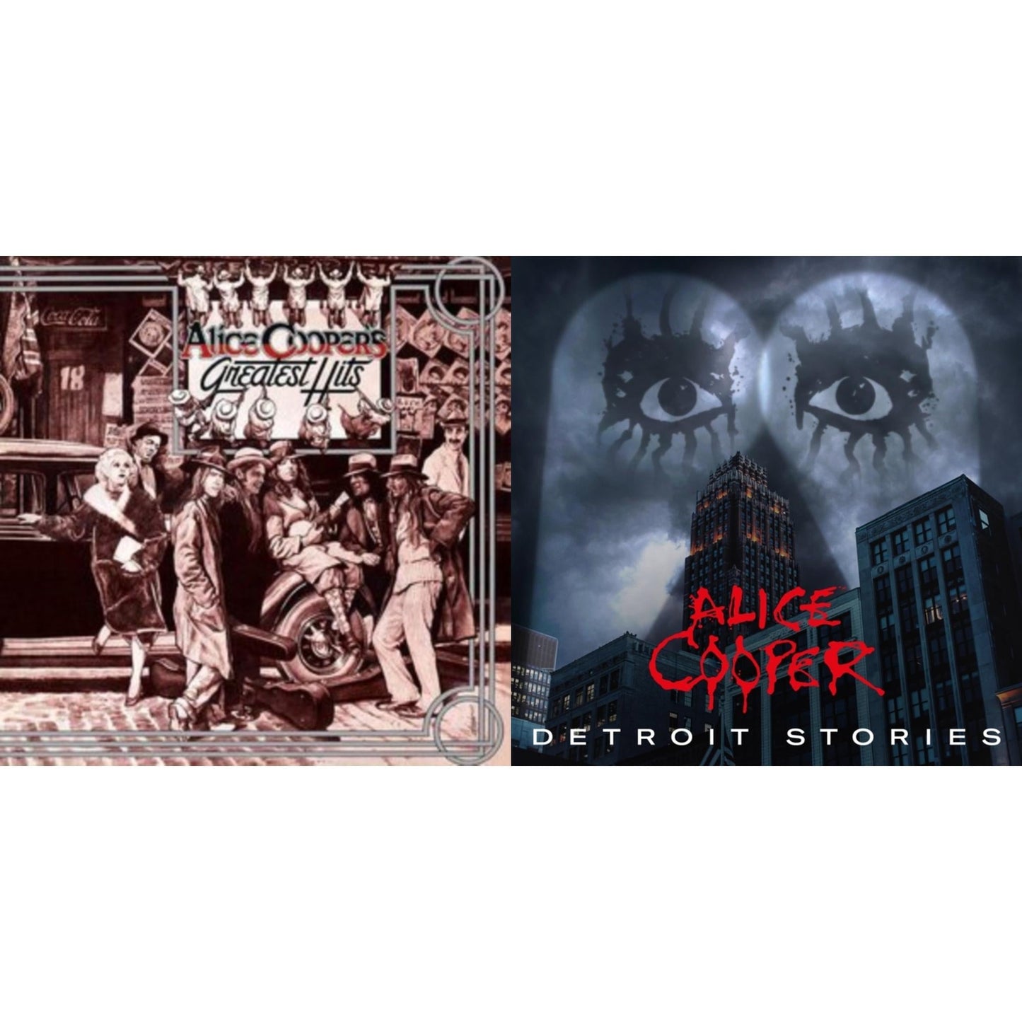 Alice Cooper - Detroit Stories (2LP) & Alice Cooper's Greatest Hits (180G/Limited Anniversary Edition)