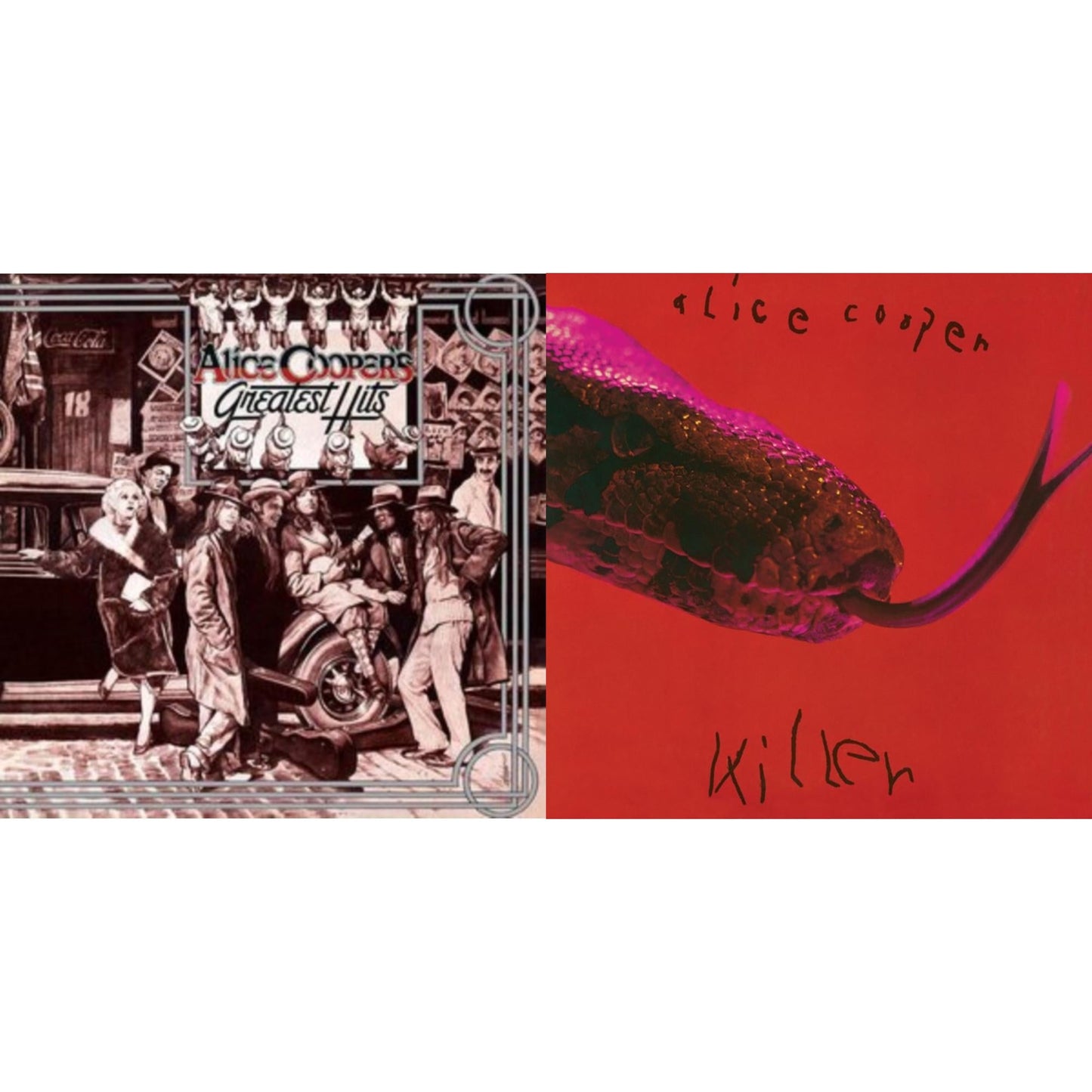 Alice Cooper - Killer (Expanded & Remastered/3LP) & Alice Cooper's Greatest Hits (180G/Limited Anniversary Edition)