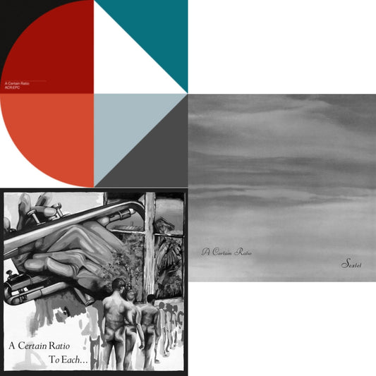 A Certain Ratio - Acr:Epc (Limited Edition/Cornflour Blue LP Vinyl) & To Each... (Limited Edition White LP Vinyl) & Sextet (Limited Edition White LP Vinyl)