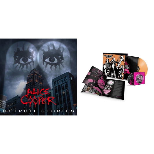 Alice Cooper - Detroit Stories (2LP) & Live From The Astroturf (Apricoot LP Vinyl/DVD)