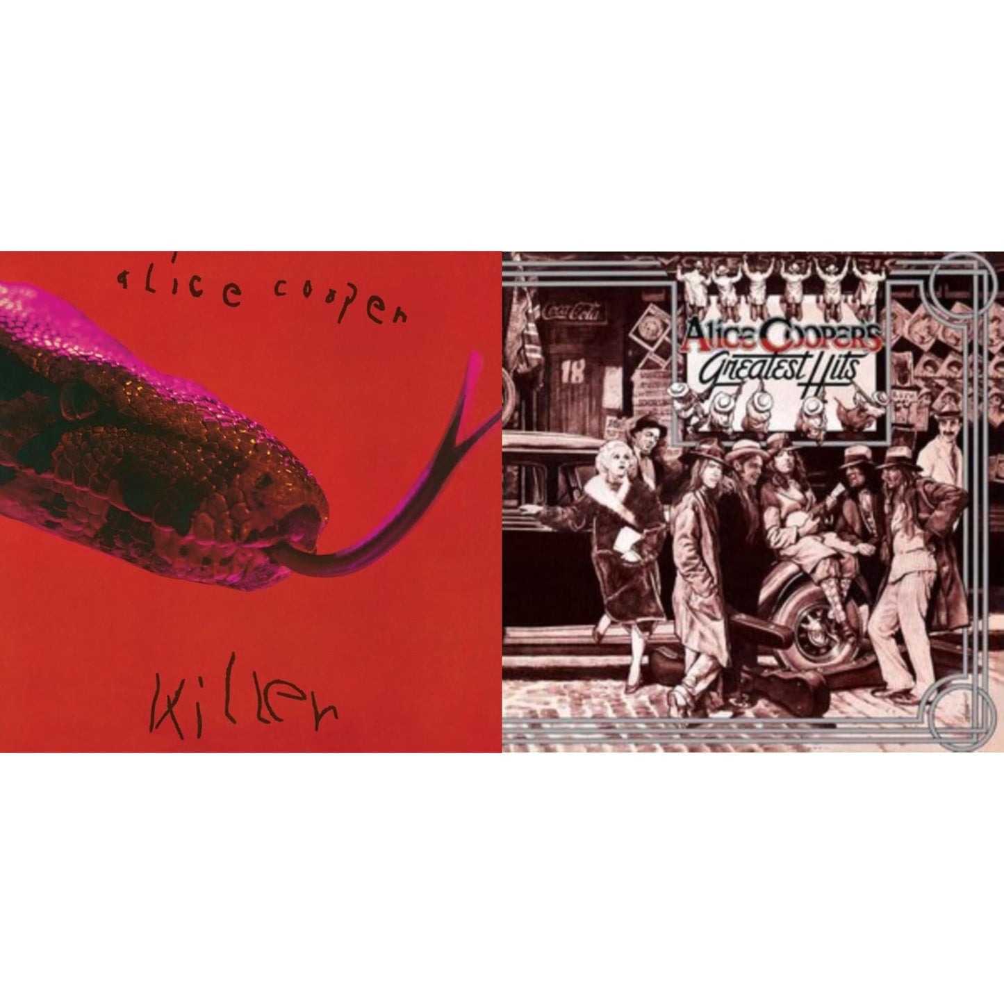 Alice Cooper - Killer (Expanded & Remastered/3LP) & Alice Cooper's Greatest Hits (180G/Limited Anniversary Edition)