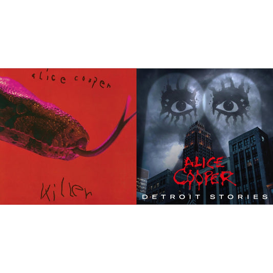 Alice Cooper - Detroit Stories (2LP) & Killer (Expanded & Remastered/3LP)