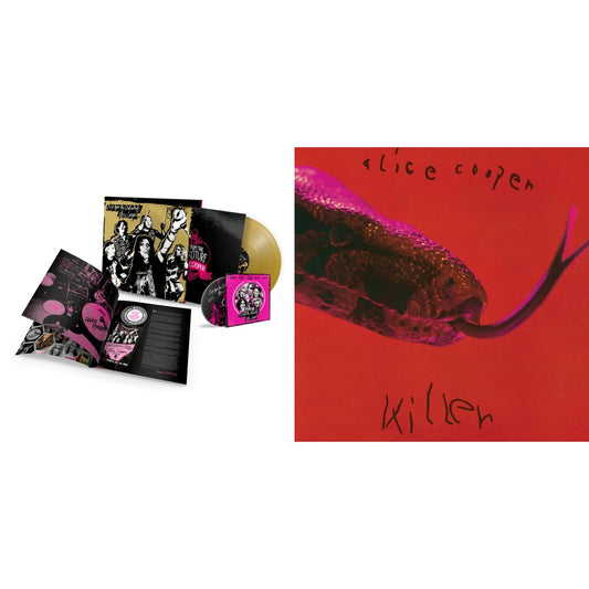 Alice Cooper - Live From The Astroturf (Gold LP Vinyl/DVD) & Killer (Expanded & Remastered/3LP)