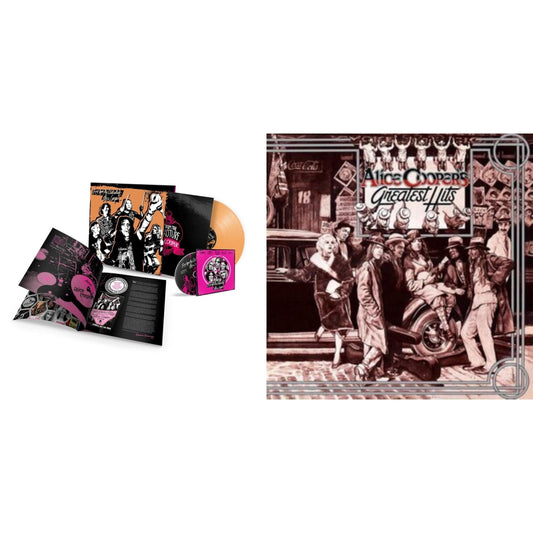 Alice Cooper - Live From The Astroturf (Apricoot LP Vinyl/DVD) & Alice Cooper's Greatest Hits (180G/Limited Anniversary Edition)