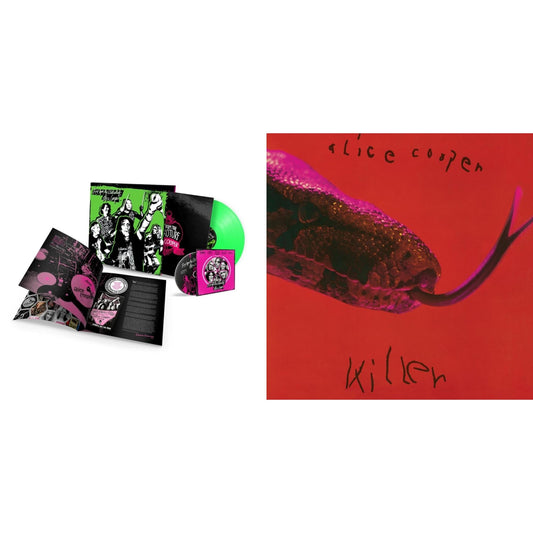 Alice Cooper - Live From The Astroturf (Glow-In-The-Dark LP Vinyl/DVD) & Killer (Expanded & Remastered/3LP)