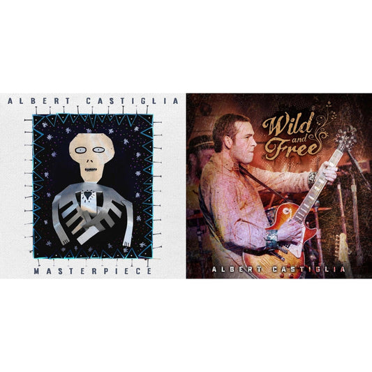Albert Castiglia - Masterpiece & Wild & Free: Live From The Funky Biscuit - CD Bundle