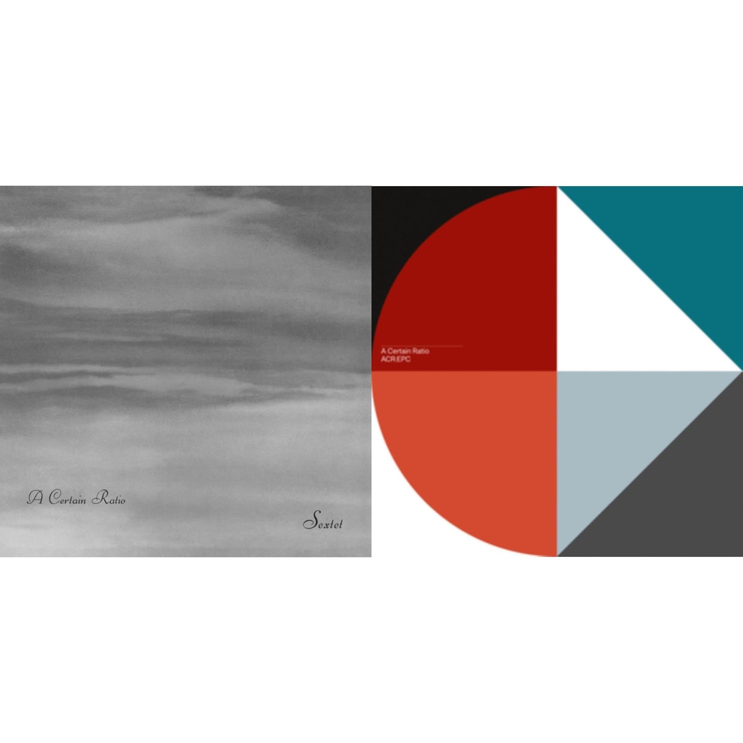 A Certain Ratio - Sextet (Limited Edition White LP Vinyl) & Acr:Epc (Limited Edition/Cornflour Blue LP Vinyl)