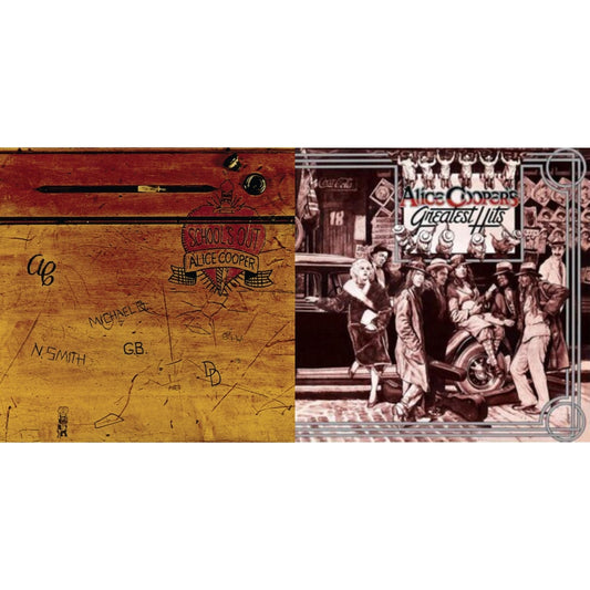 Alice Cooper - School's Out (Expanded & Remastered/3LP) & Alice Cooper's Greatest Hits (180G/Limited Anniversary Edition)