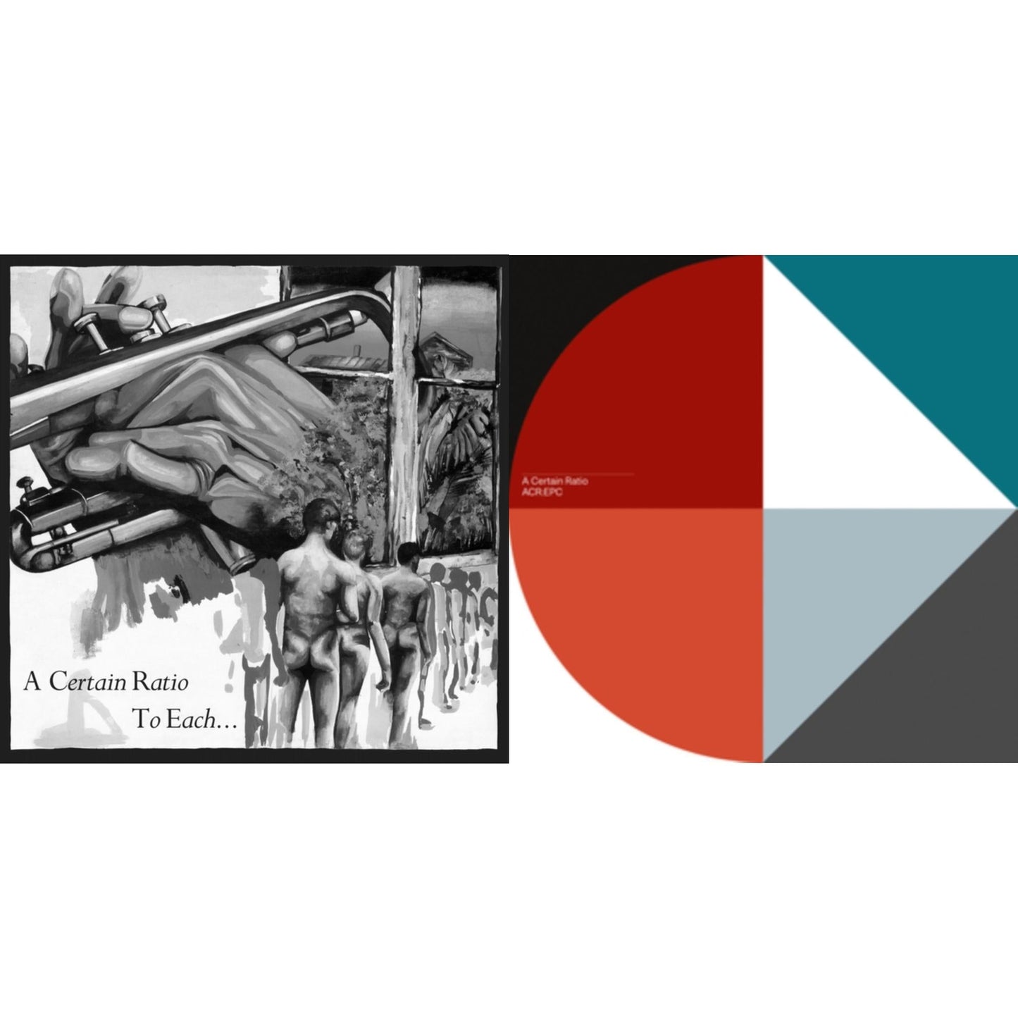 A Certain Ratio - To Each... (Limited Edition White LP Vinyl) & Acr:Epc (Limited Edition/Cornflour Blue LP Vinyl)
