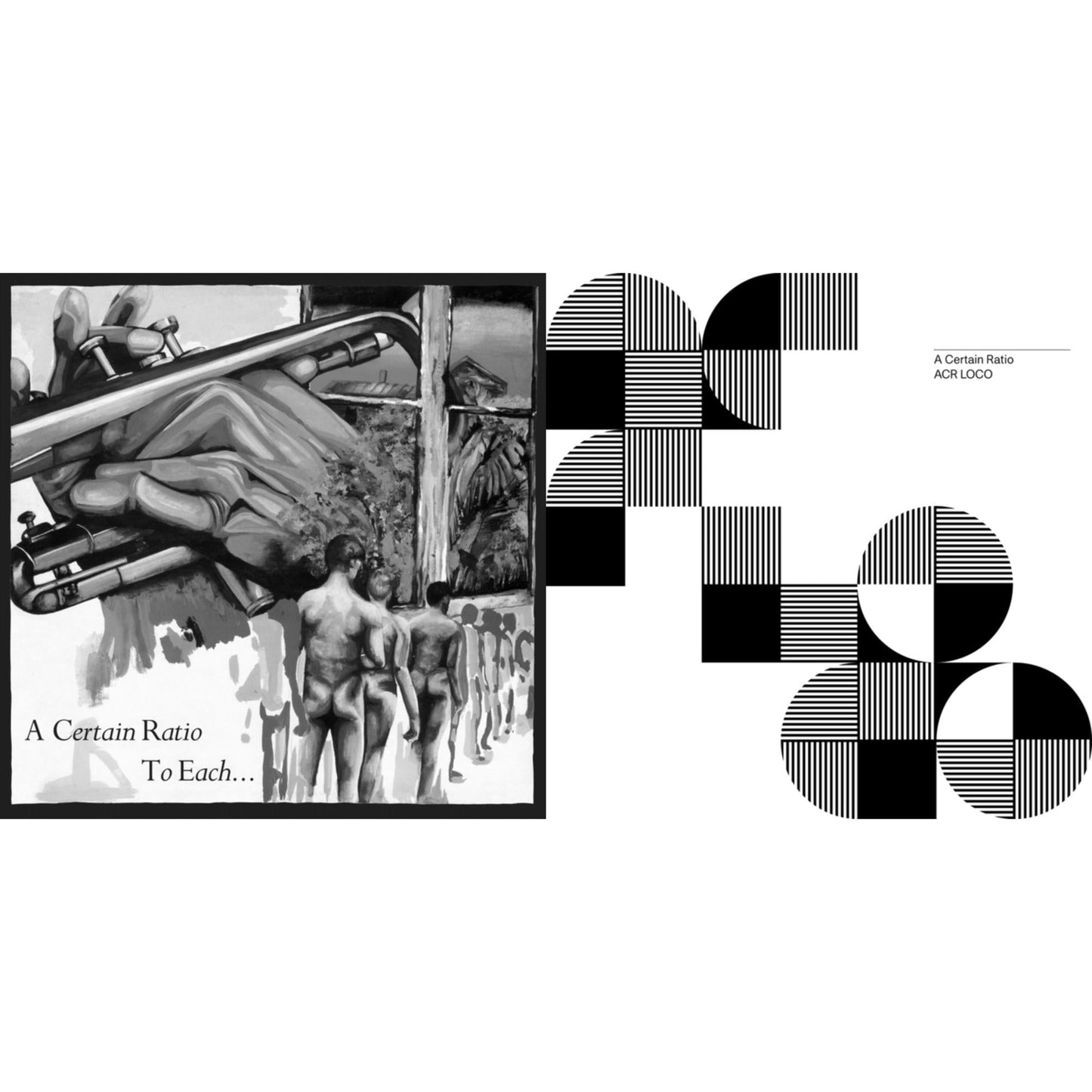 A Certain Ratio - To Each... (Limited Edition White LP Vinyl) & Acr Loco (Limited Edition Color LP Vinyl)