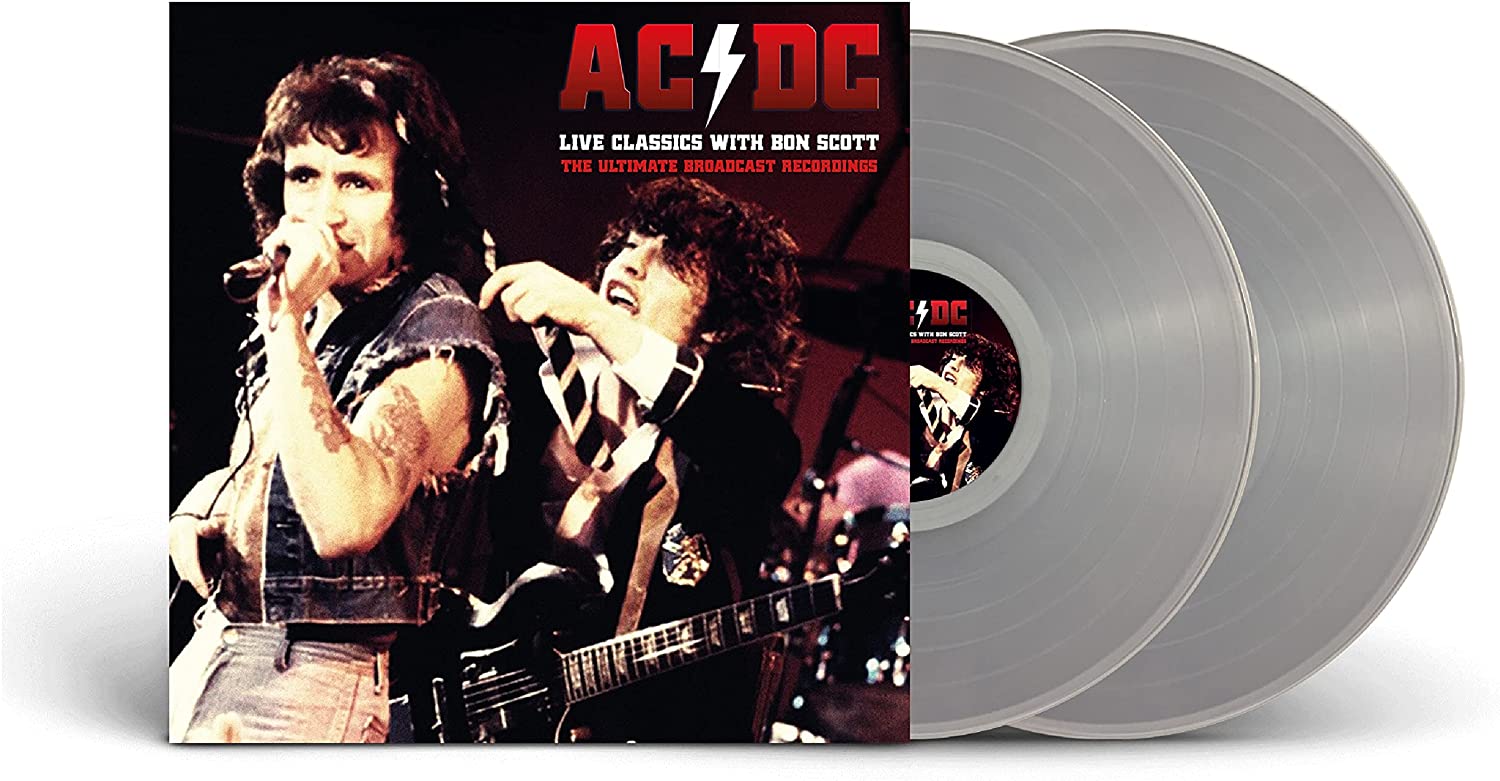 LIVE CLASSICS WITH BON SCOTT (CLEAR VINYL) [Vinyl] Vinyl Record