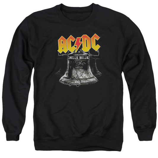 Acdc Hells Bells Mens Crewneck Sweatshirt Black