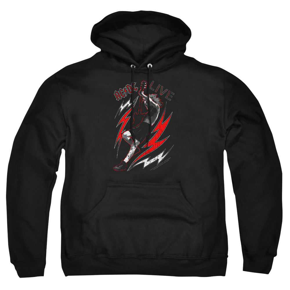 AC/DC Live Mens Hoodie Black Officially Licensed