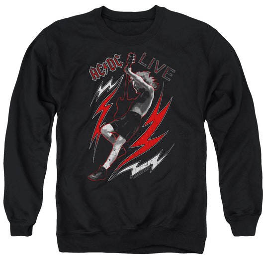 Acdc Live Mens Crewneck Sweatshirt Black