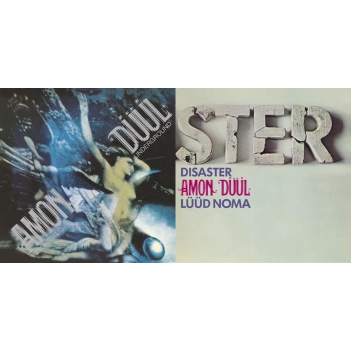 Amon Duul - Psychedelic Underground & Disaster (Luud Noma) (2LP)