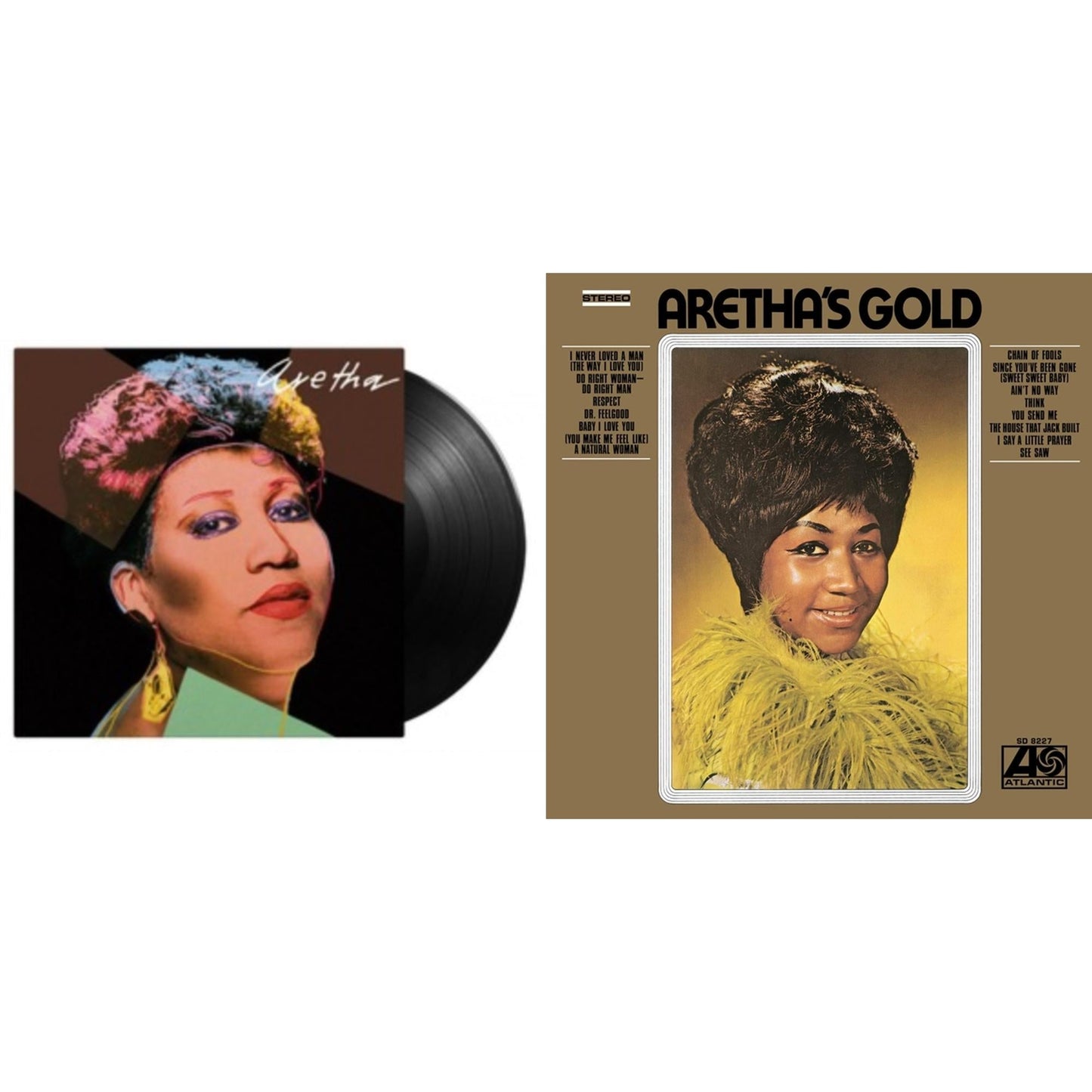 Aretha Franklin - Aretha's Gold & Aretha (180G) - LP Vinyl Bundle