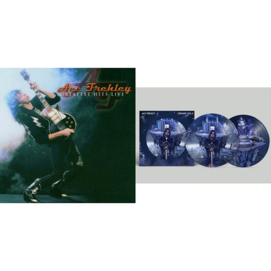 Ace Frehley - Greatest Hits Live & Origins: Vol. 2 (Picture Disc) - LP Vinyl Bundle