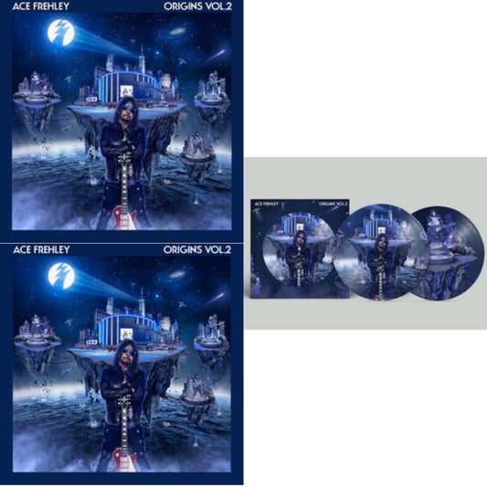 Ace Frehley - Origins Vol.2 (Blue & White LP Vinyl) & Origins: Vol. 2 (I) & Origins: Vol. 2 (Picture Disc)